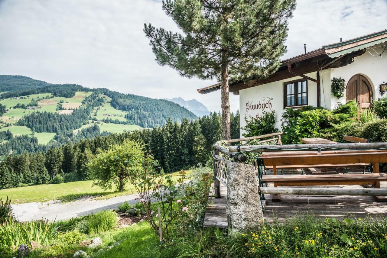 Berggasthof Staudachstub'N Kirchberg in Tirol Kültér fotó